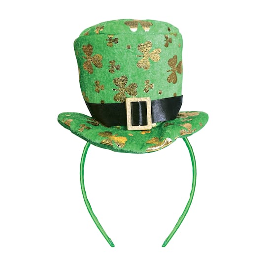 Beistle Leprechaun Top Hat Headband